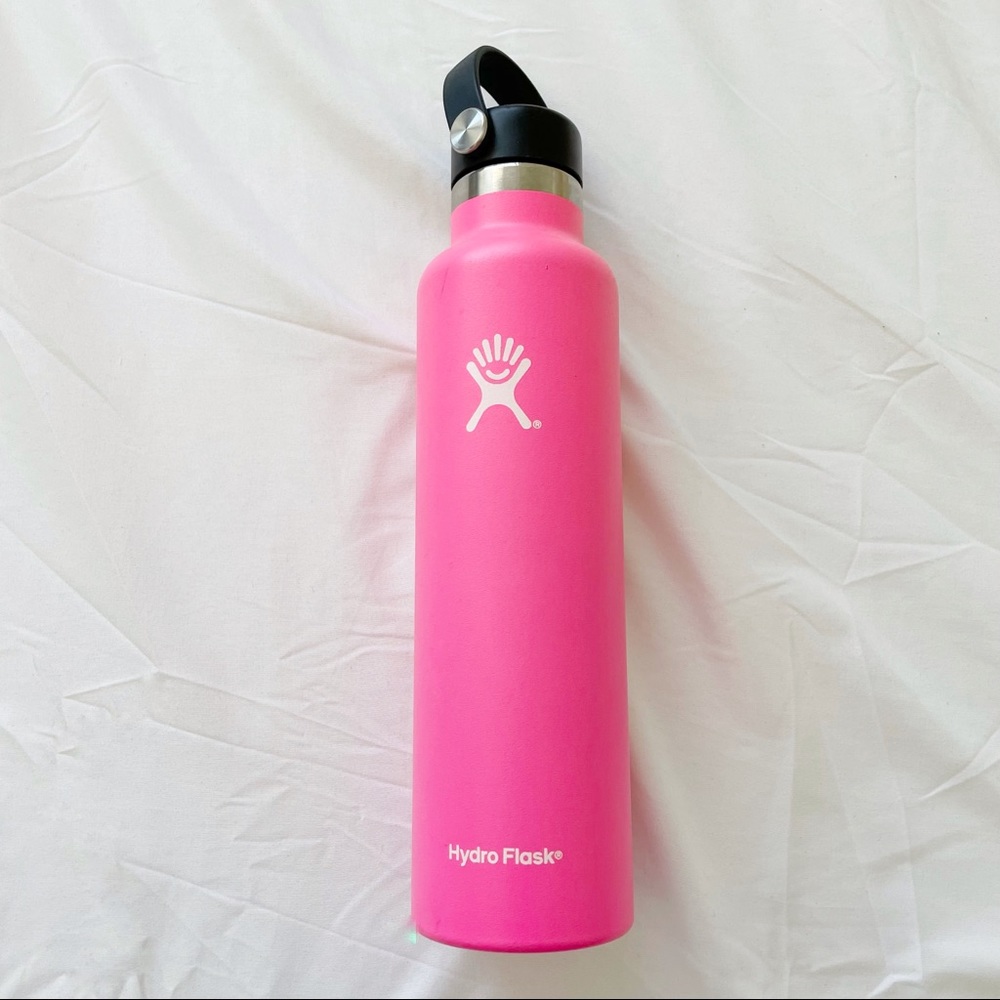 Neon pink hydroflask